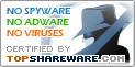Screensaver Maker was fully tested by TopShareware Labs. It does not contain any kind of malware, adware and viruses.